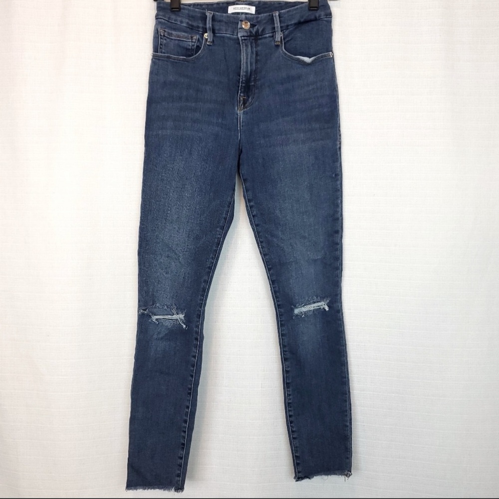 Good American Good Legs Crop Jean 6/28